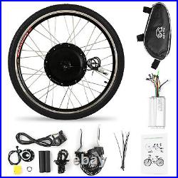 28x1.5'' 1000W Electric Bicycle Motor Conversion Kit Front Wheel E Bike PAS B3V9
