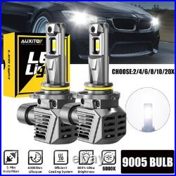 2-20X 9005/HB3 LED Headlight Bulbs High Beam Conversion Kit White Super Bright