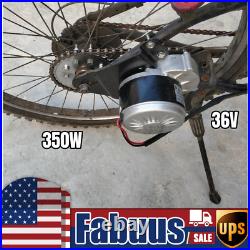 350W 36V E-Bike Left Side Drive Motor Thumb Kit Common Bike Conversion Kit