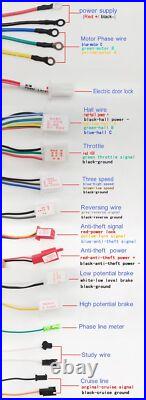 350W 36V E-Bike Left Side Drive Motor Thumb Kit Common Bike Conversion Kit