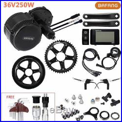 36V250W Black Mid-drive Motor Conversion kit BAFANG fit for standard bikes