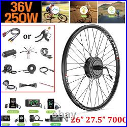 36V250W Rear Wheel Hub Motor Electric Bike Conversion Kit Brushless 27'5'' 700C 36V250W Rear Wheel Hub Motor Electric Bike Conversion Kit Brushless 27'5'' 700C