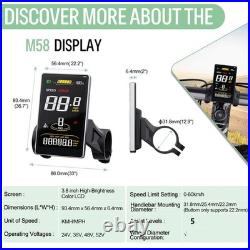 36V250W Tongsheng Mid Drive Motor BB68-73MM DIY Electric Bicycle Conversion Kits