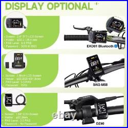 36V250W Tongsheng Mid Drive Motor Kit Torque Sensor E-Bike Conversion Kits 68mm