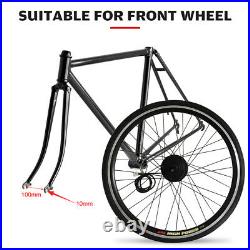 36V 250W 20''Wheel Electric Bicycle Motor Conversion Kit E Bike Cycling Hub Y7N0