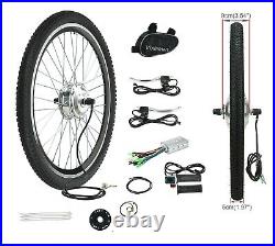 36V 250W 500W 26 Front Rear Wheel Ebike Electric Bicycle Conversion Hub Motor