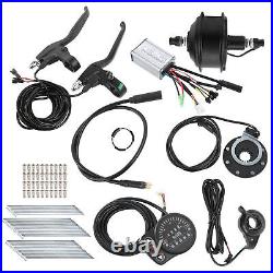 36V 250W Hub Motor EBike Conversion Device+Display Meter for 24in 12G Wheel New