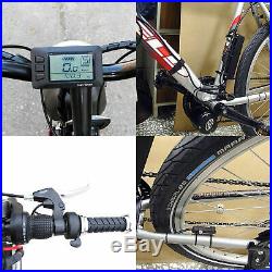36V 350W Mid Drive Conversion Kit Electric Bicycle Bike eBike W' Speed Display