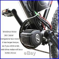 36V 350W Mountain bike MID DRIVE CONVERSION KIT LCD Display 44T BB68 AU STOCK