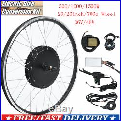 36V/48V Electric Bicycle Bike Motor Wheel Conversion Kit E-bike Cycling Modified