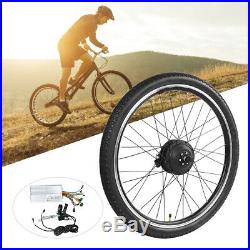 36V/48V Electric Bicycle Conversion Hub Engine Motor Wheel LCD Meter Refit Kit