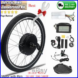 36V/48V Hub Engine Motor Electric Bike Bicycle Conversion Kit E-bike Wheel Refit