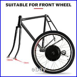 36V 500W Electric Bicycle Kit 26'' Front Wheel Bike Motor Conversion Hub q W2X5