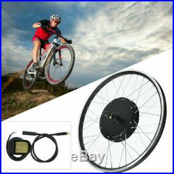 36V 500W Electric Bicycle Motor Wheel Display Instrument E-bike Conversion Kit