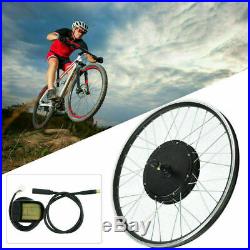 36/48V Electric Bicycle DIY HUb Motor Wheel Conversion Kit Ebike Cycling Refit