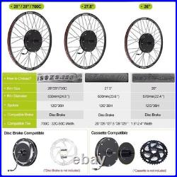 48V15010 Varstrom Rear Hub Wheel Motor Kit 26'' Ebike Conversion Kits
