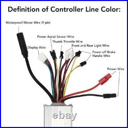 48V500W Front Drive E-Bike Conversion Kit For 24 Inch Mountain Bike Wheel