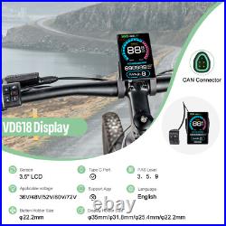 48V75OW Bafang BBS02B VD618 Mid Drive Motor Bicycle DIY Ebike Conversion Kit UK