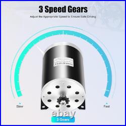 48V 1000W Brush Electric Bicycle Conversion Kit with Lk-07 Controller Drive Hand