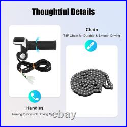 48V 1000W Brush Electric Bicycle Conversion Kit with Lk-07 Controller Drive Hand