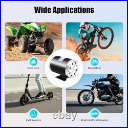 48V 1000W Brush Electric Bicycle Conversion Kit with Lk-07 Controller Drive Hand