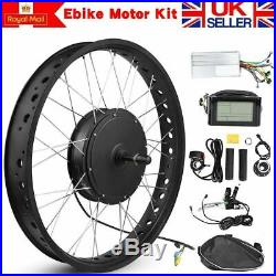 48V 1000W Electric Bicycle Motor Conversion Kit 20''/26'' Wheel E-bike Parts Hot