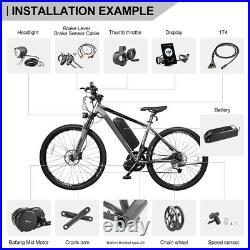 48V 1000W Electric Bike Coversion Kits BAFANG Mid Drive BBS03 100mm Motor DIY
