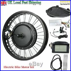 48V 1000W Electric Bike Hub Motor Conversion Kit 20/26'' Wheel E-bike Parts UK