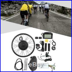 48V 1000W Electric Bike Hub Motor Conversion Kit Wheel Display E-bike RefitT