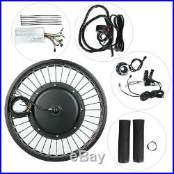 48V 1000W Hub Motor Conversion Kit Wheel 20x4 inch with Meter for Electric Bike