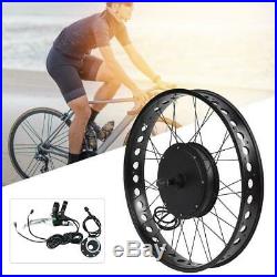 48V 1500W 20/26 inch Electric Bicycle Conversion Engine Motor Wheel Modified Kit