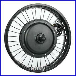 48V 1500W 20x4.0 Inch Electric Bicycle E-bike Conversion Engine Motor Wheel Kit