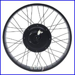 48V 1500W 26 Electric Bicycle Conversion Kit Fat Tire For E-Bike Snow Bike