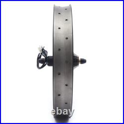 48V 1500W 26 Electric Bicycle Conversion Kit Fat Tire For E-Bike Snow Bike