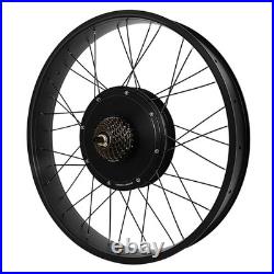 48V 1500W 26 Electric Bicycle Conversion Kit Fat Tire For E-Bike Snow Bike
