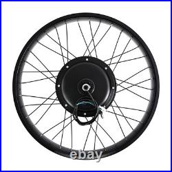 48V 1500W 26 Electric Bicycle Conversion Kit Fat Tire For E-Bike Snow Bike
