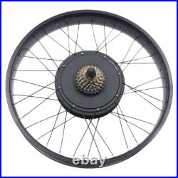 48V 1500W 26 Electric Bicycle Conversion Kit Fat Tire For E-Bike Snow Bike