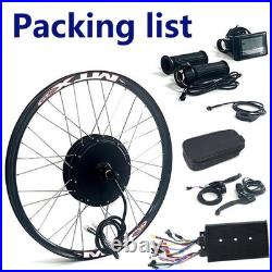 48V 2OOOWW 26 27.5 ebike conversion kit with battery Rear wheel Hub Motor Kit