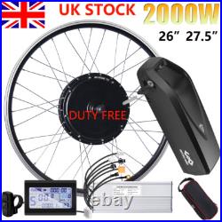 48V 2OOOWW Electric Bike Conversion Kit With battery 26 27.5 rear wheel motor 48V 2OOOWW Electric Bike Conversion Kit With battery 26 27.5 rear wheel motor