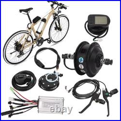 48V 350W Bicycle Battery Conversion Kit Rear Wheel Drive Hub Motor With Con BGS