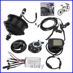 48V 350W Bicycle Battery Conversion Kit Rear Wheel Drive Hub Motor With Con BGS