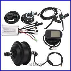 48V 350W Bicycle Battery Conversion Kit Rear Wheel Drive Hub Motor With Con BGS