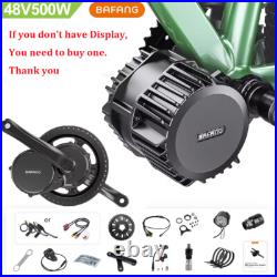 48V 500W BAFANG Mid Drive Motor DIY Electric Bicycle Conversion Kits BBS Motor 48V 500W BAFANG Mid Drive Motor DIY Electric Bicycle Conversion Kits BBS Motor