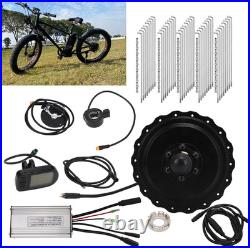 48V 500W Front Drive Motor, Electric Bicycle Conversion Kit Noise Reduction 14