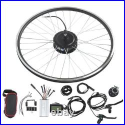 48V 500W Rear Drive E-Bike Conversion Kit With LCD3 Meter 20 Inch