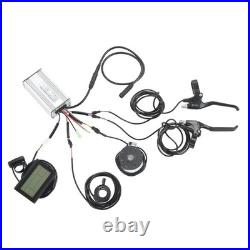 48V 500W Rear Drive E-Bike Conversion Kit With LCD3 Meter 20 Inch