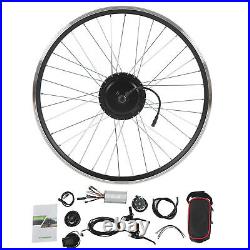 48V 500W Rear Drive Motor Wheel Kit Electric Bike Conversion Kit With 11A Co Xat
