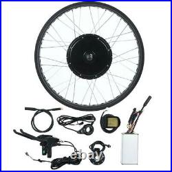 48V/72V 3000W Electric Bicycle Motor Conversion Kit Front Wheel KT-LCD5 Meter