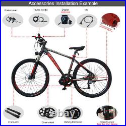 48V 750W Bafang BBS02B Mid Drive Motor Conversion Kits Ebike Bicycle Free Duty