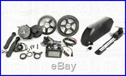 48V 750W Mid drive complete e-bike kit 68mm BB 30mph 48v 13ah Battery